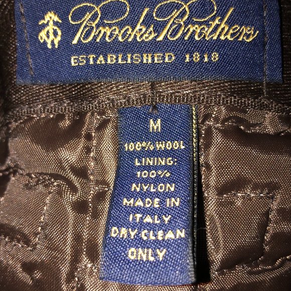 Brooks Brothers Winter Wool Bucket Hat Size: M - Made in Italy - Picture 3 of 7